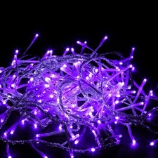 LUCI DI NATALE  192 LED VIOLA
