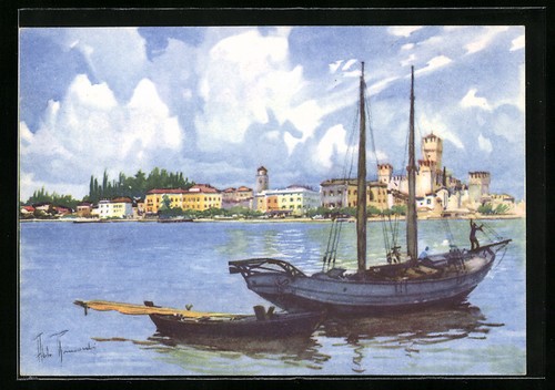 Cartolina artistica aldo - cartolina,