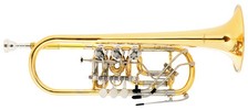 Tromba da concerto in ottone