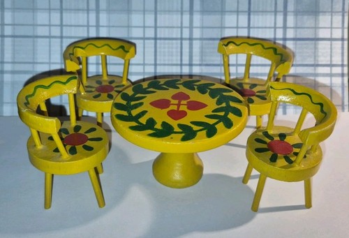 Set tavolo sedie in legno - set, 4