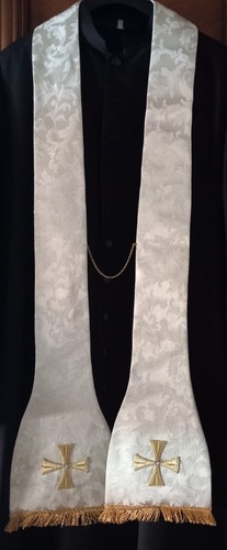 Stola sacerdotale damascata - sacerdotale,