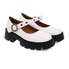 Scarpe donna plateau Mary Jane