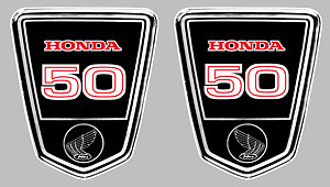 Sticker dax honda 9x8cm - dax,