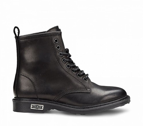 Cult stivaletto stringato nero