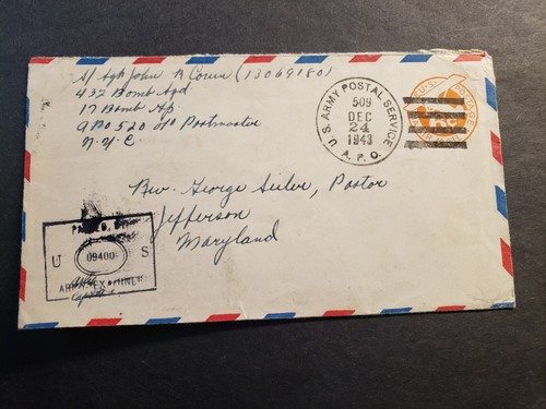 Apo 520 foggia italia 1943 - apo,