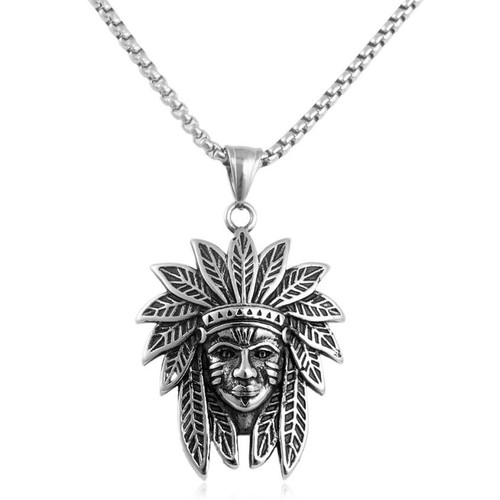 Collana uomo acciaio inox