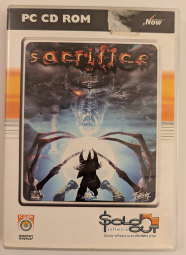 Sacrifice rom esaurito - pc, cd-rom