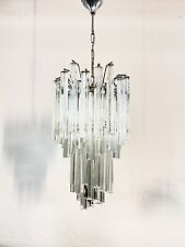 Chandelier Venini Murano Design 60 70 Trilobo Lustre Lampadario Mazzega