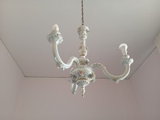Lampadario e lumi di ceramica