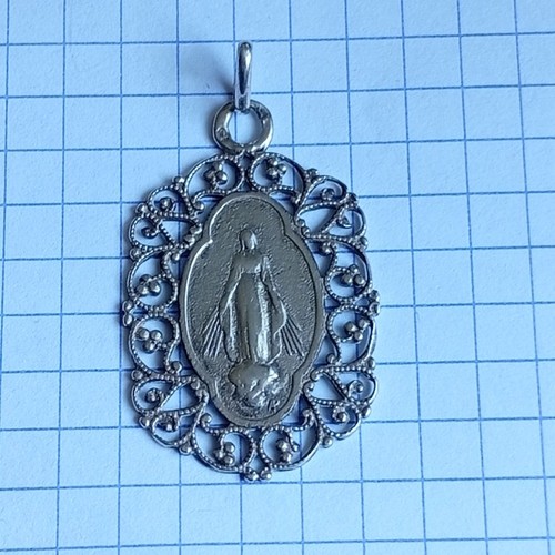 Grand pendentif médaille art - grand,