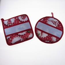COPPIA PRESINE CUCINA NATALE