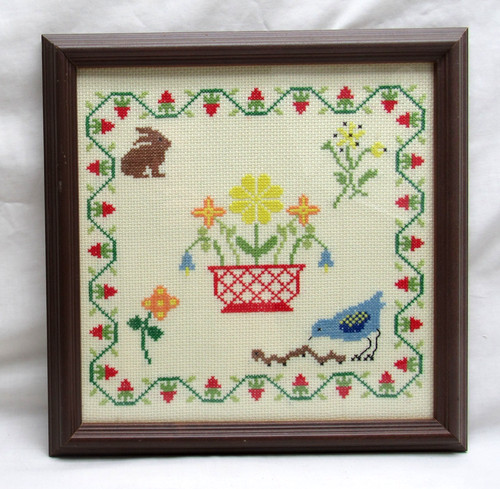 Quadro vintage rifinito punto