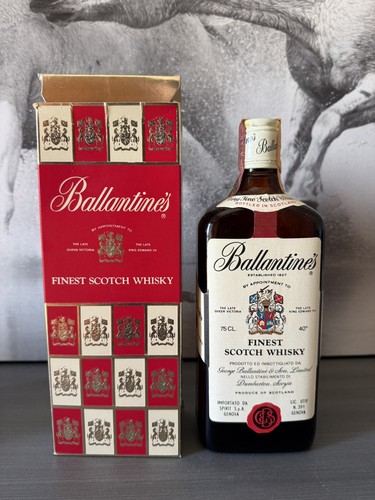 Ballantines rosso etichetta - rosso,