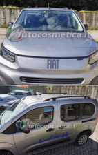 PORTAPACCHI BARRE LONGITUDINALI CORRIMANO TETTO FIAT DOBLO' 2024+ ALLUMINIO NERE