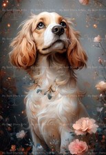 COCKER SPANIEL ART PRINT