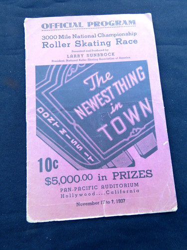 1937 vintage firmato programma - firmato,