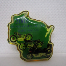 Cappello Wisconsin Dells BMW 2002 Moto Rally Spilla Bici Corsa Vintage