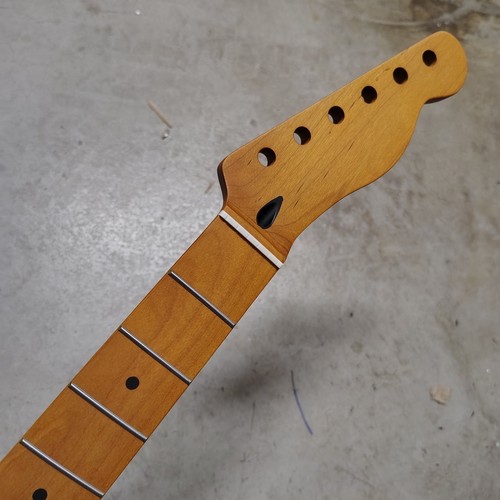 Tele collo acero tostato