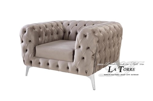 Poltrona classica moderna