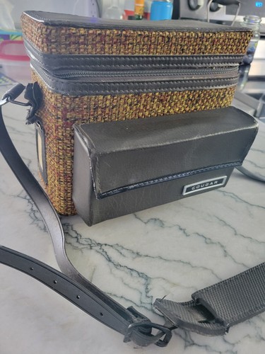 Borsa fotocamera vintage con