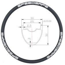 Cerchio carbonio 29er 650B MTB