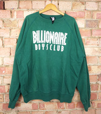 Billionaire Boys Club Felpa Misura Uomo Grande Spellout Gelato Made IN Giappone