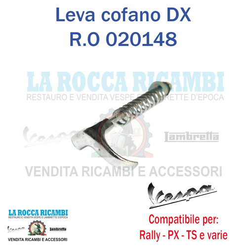 Leva chiusura cofano - chiusura,