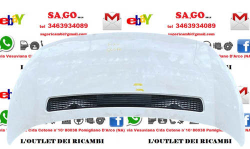 Cofano anteriore fiat - cofano, scudo