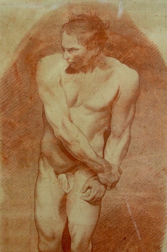 Bella quadro antico - antico, academie