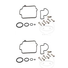 2x Kit Riparazione Carburatore per Kawasaki KX125 250 Suzuki RM125 RM250 Yamaha