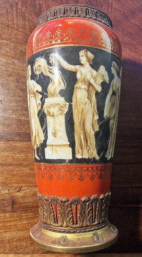 Vaso stile impero porcellana - stile,