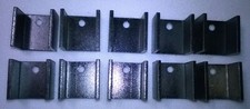 10 PEZZI DISSIPATORE TERMICO IN ALLUMINIO PER TO 220 TO 126 20x19,5x15 mm.
