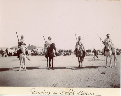 Algérie goumiers des oulad - algérie,,