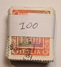 Lotto 100 Francobolli Alti