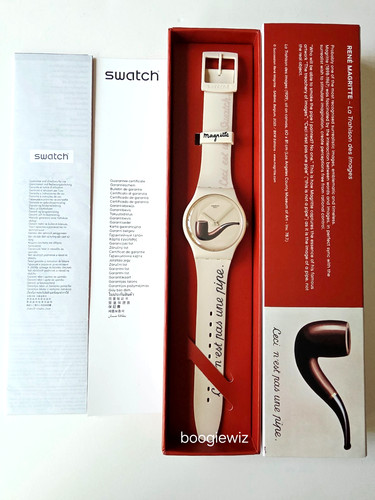 Orologio swatch rene magritte - swatch,