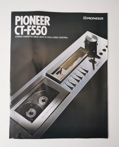 Pioneer f550 stereo - ct-f550,