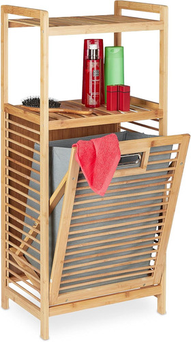 Scaffale con portabiancheria - con,