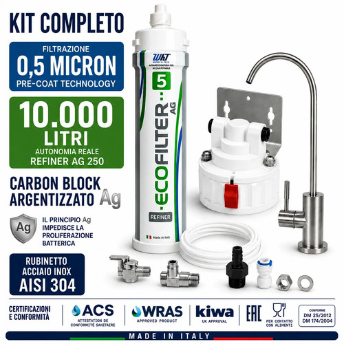 Kit depuratore acqua - acqua, wht
