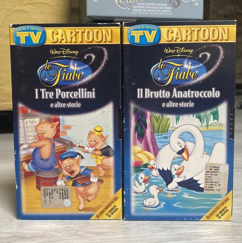 Vhs fiabe disney - 2, tre