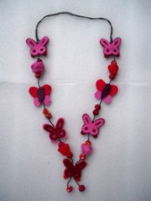 Collana lana cotta lunga - cotta,