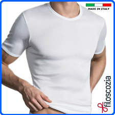 T-SHIRT INTIMO UOMO MAGLIA FILO SCOZIA MAGLIETTA MANICA CORTA MAGLIETTE
