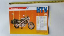 HONDA NTV 650 REVERE 1987-88 depliant ITALIANO originale brochure