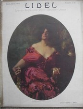 LIDEL RIVISTA ILLUSTRATA PALANTI COPPA VERA SCANDROGLIO POZZI 1922 FUTURISMO