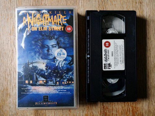 Nightmare elm street vhs - nightmare,