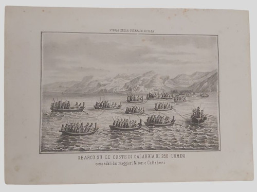 Sbarco sulle coste calabria - sulle,