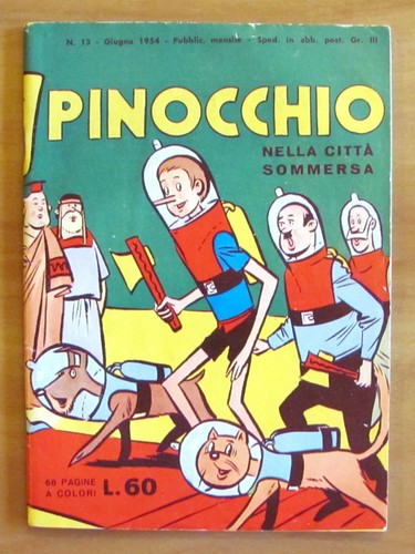 Fumetto pinocchio nella citta - pinocchio, citta'