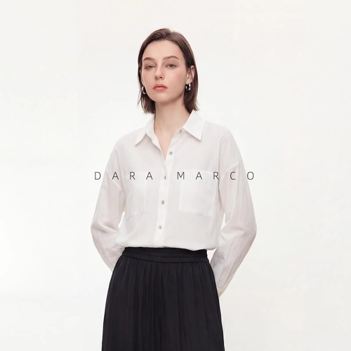 Camicie donna oversize bottoni