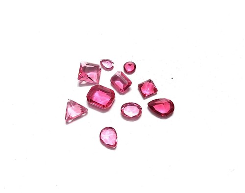 Pezzi rosa rubellite - rosa,
