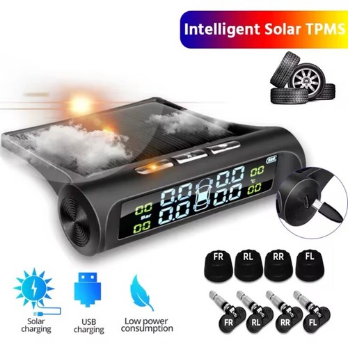 Sistema tpms auto solare - tpms, con