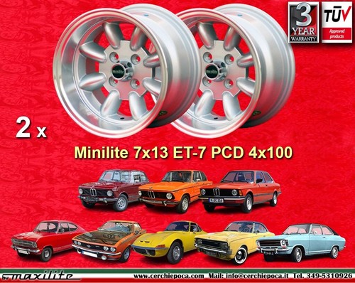 Cerchi bmw opel minilite - opel,